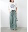 【WEB限定】総柄レーヨンイージーパンツ