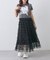 【OLIVE des OLIVE】メニ―フリルチュールスカート