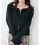 【natural couture】ファスナーあきカットカーディガン