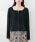 【natural couture】ファスナーあきカットカーディガン