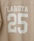 【LARUTA】LARUTA25:7分袖２WAYロゴロンT
