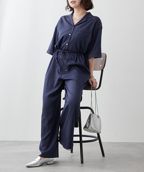 UNITED ARROWS ハーフスリーブオールインワン UNITED ARROWS（ユナイテッドアローズ）の「ハーフスリーブ