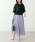 【natural couture】長さ変えれるフレアスカート