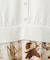 【natural couture】前後2way花柄ドッキングニットワンピース