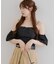 【@may_81oセレクト】2WAYオフショルブラウス