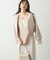 【natural couturカップ付きカットソーキャミワンピース