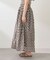 【インド綿100%】ボイルプリントスカート