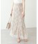 【natural couture】＜ｏｓｏｎｏ＞長さ変えれる配色レーススカート