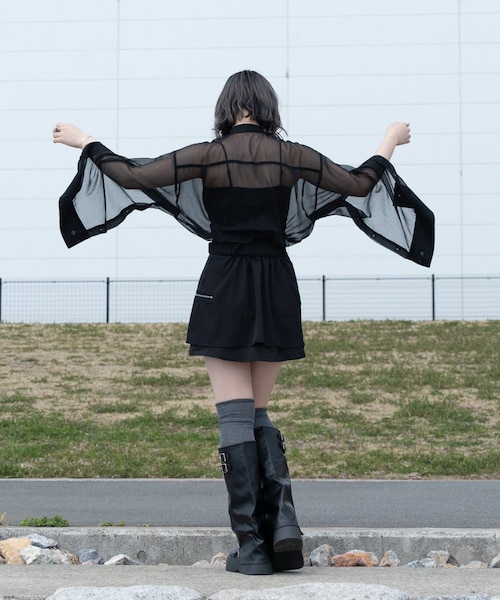 Mavie..7】ベルト付サイドスリットスカパン｜ナイスクラップ