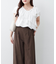 マルチウェイオフショルフリルTシャツ