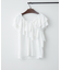 マルチウェイオフショルフリルTシャツ