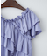 マルチウェイオフショルフリルTシャツ