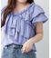 マルチウェイオフショルフリルTシャツ