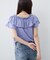 マルチウェイオフショルフリルTシャツ