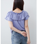 マルチウェイオフショルフリルTシャツ