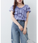 マルチウェイオフショルフリルTシャツ