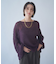 【WEB先行予約】モヘアタッチシアーニット