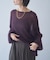 【WEB先行予約】モヘアタッチシアーニット