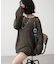【WEB先行予約】モヘアタッチシアーニット