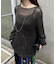 【WEB先行予約】モヘアタッチシアーニット