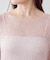 【WEB先行予約】モヘアタッチシアーニット