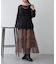 【WEB先行予約】モヘアタッチシアーニット