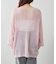 【WEB先行予約】モヘアタッチシアーニット