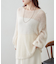 【WEB先行予約】モヘアタッチシアーニット