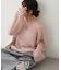 【WEB先行予約】モヘアタッチシアーニット
