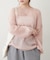 【WEB先行予約】モヘアタッチシアーニット