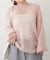 【WEB先行予約】モヘアタッチシアーニット