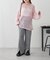 【WEB先行予約】モヘアタッチシアーニット