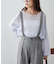 【WEB先行予約】モヘアタッチシアーニット