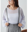 【WEB先行予約】モヘアタッチシアーニット