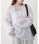 【WEB先行予約】モヘアタッチシアーニット