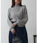 【WEB先行予約】ボトルネックリブプルオーバー