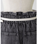 【RMAF】ベルト付ショートデニムパンツ