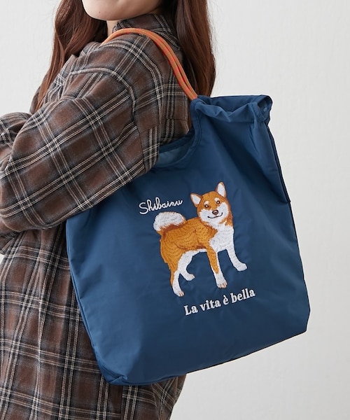 新色追加！】アニマル刺繍コードトートバッグ｜ナイスクラップ