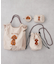 【WEB限定】アニマル刺繍コードショルダーポーチ