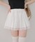 【RMAF】レースリボンプリーツミニスカート