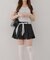 【RMAF】レースリボンプリーツミニスカート