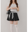 【RMAF】レースリボンプリーツミニスカート