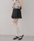 【RMAF】レースリボンプリーツミニスカート