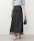 【natural couture】レース付きバイヤススカート