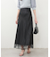 【natural couture】レース付きバイヤススカート