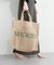 【natural couture】ロゴ入りジュートバッグ