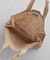 【natural couture】ロゴ入りジュートバッグ