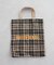 【natural couture】チェック柄ジュートバッグ