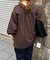 袖ボリュームシャツ