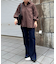 袖ボリュームシャツ